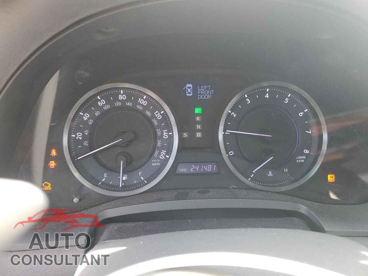 LEXUS IS 2011 - JTHCE5C20B5001260