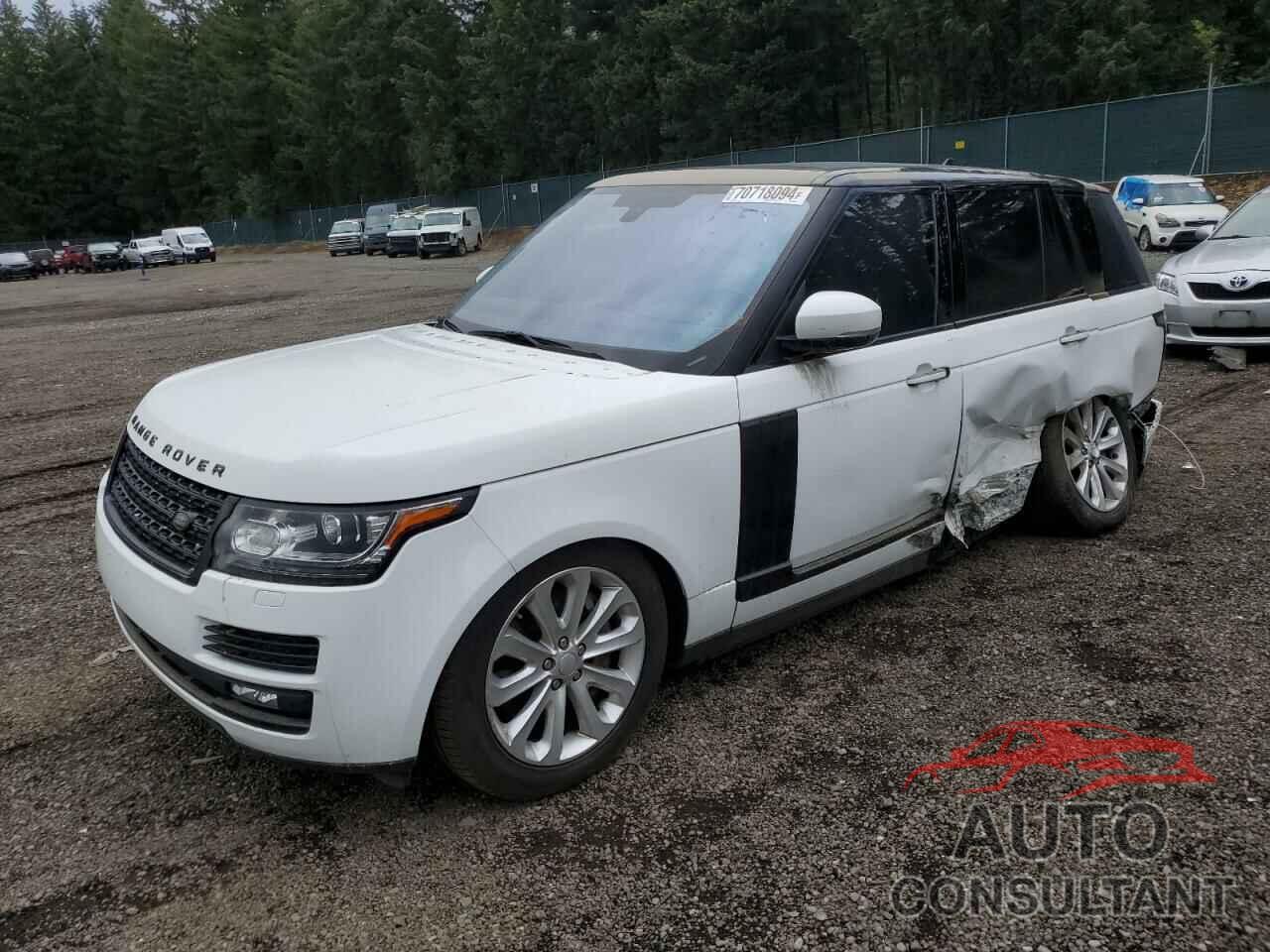 LAND ROVER RANGEROVER 2016 - SALGS2PF1GA298909