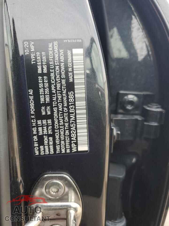 PORSCHE MACAN 2021 - WP1AB2A57MLB31885