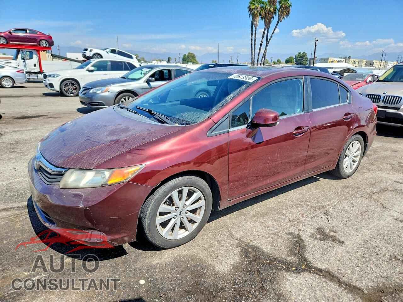 HONDA CIVIC 2012 - JHMFB2F82CS001400