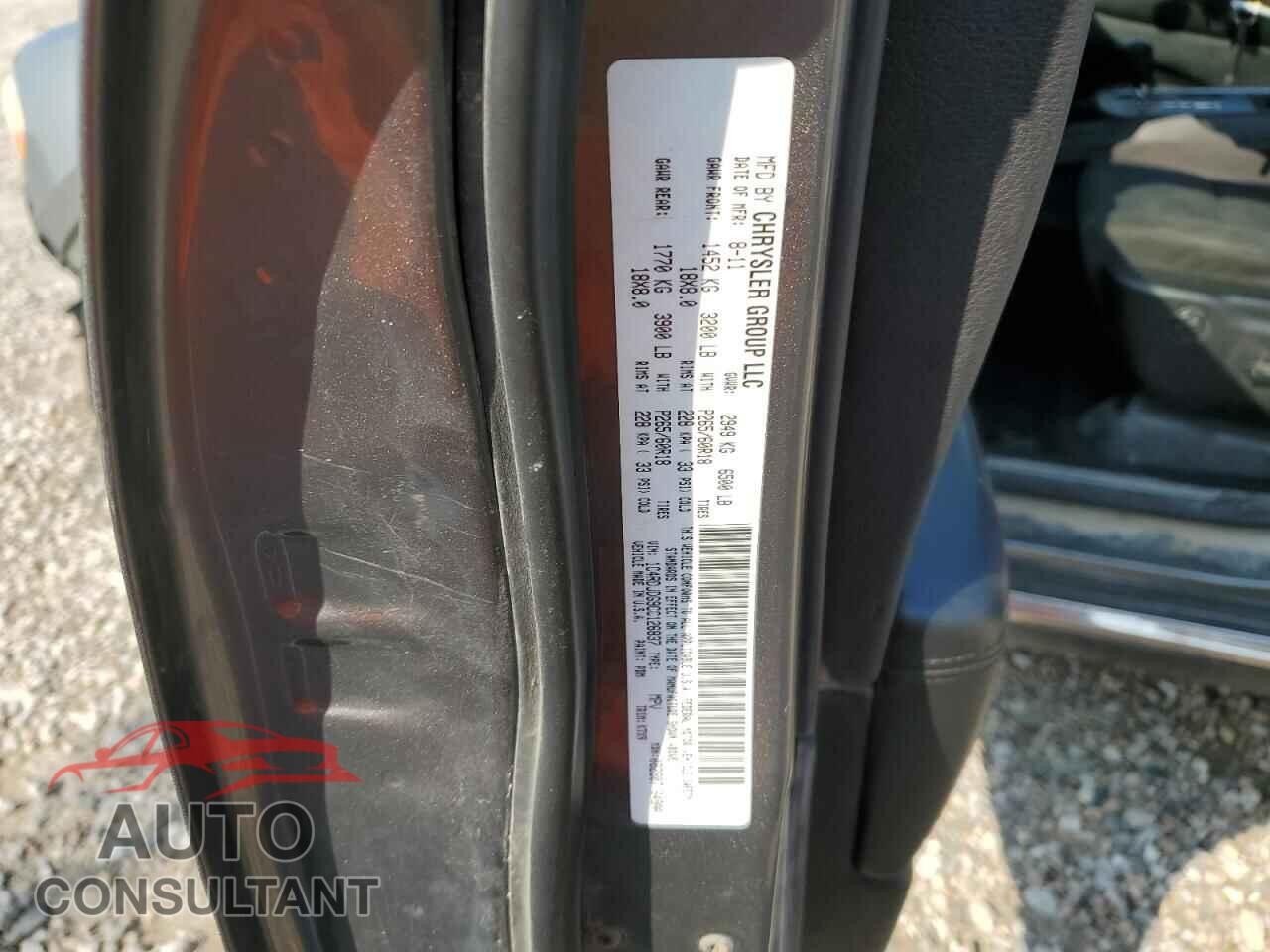 DODGE DURANGO 2012 - 1C4RDJDG9CC126837