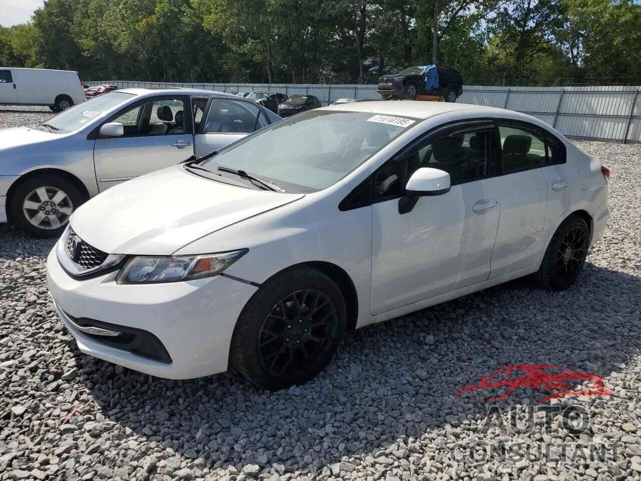 HONDA CIVIC 2013 - 2HGFB2F59DH589507