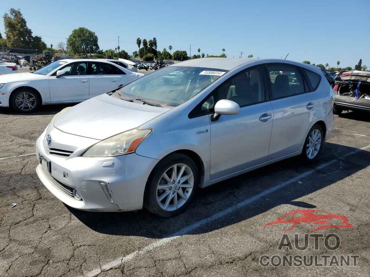 TOYOTA PRIUS 2012 - JTDZN3EU7C3056011