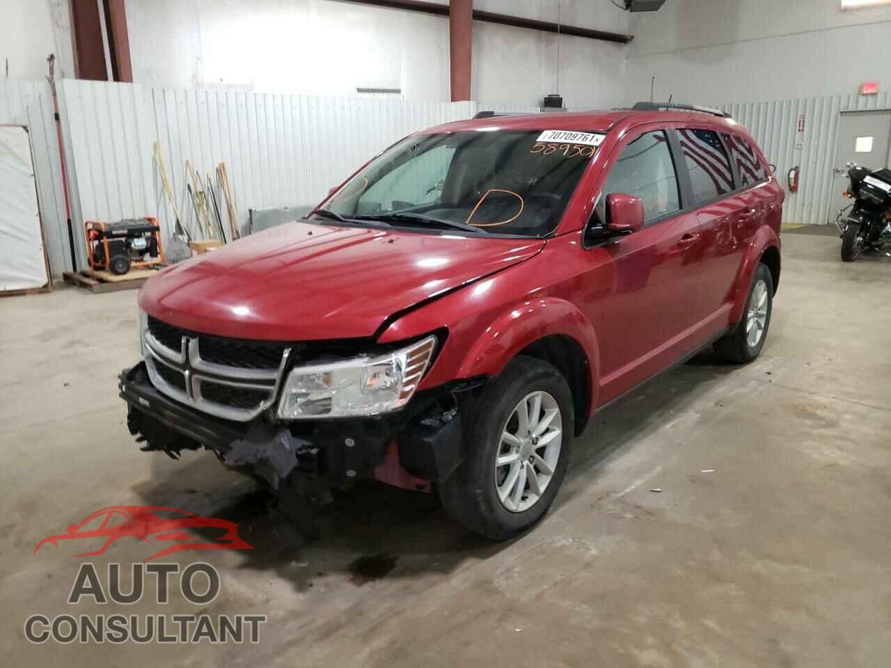 DODGE JOURNEY 2017 - 3C4PDCBG9HT589501