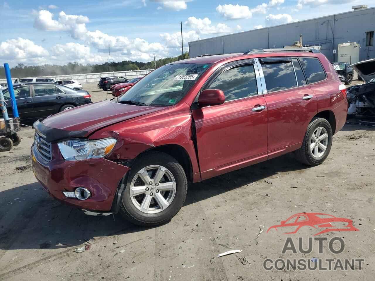 TOYOTA HIGHLANDER 2009 - JTEDA41A892005585