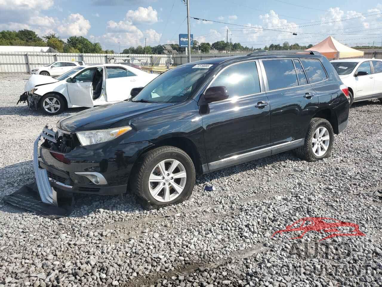TOYOTA HIGHLANDER 2013 - 5TDZK3EHXDS119999