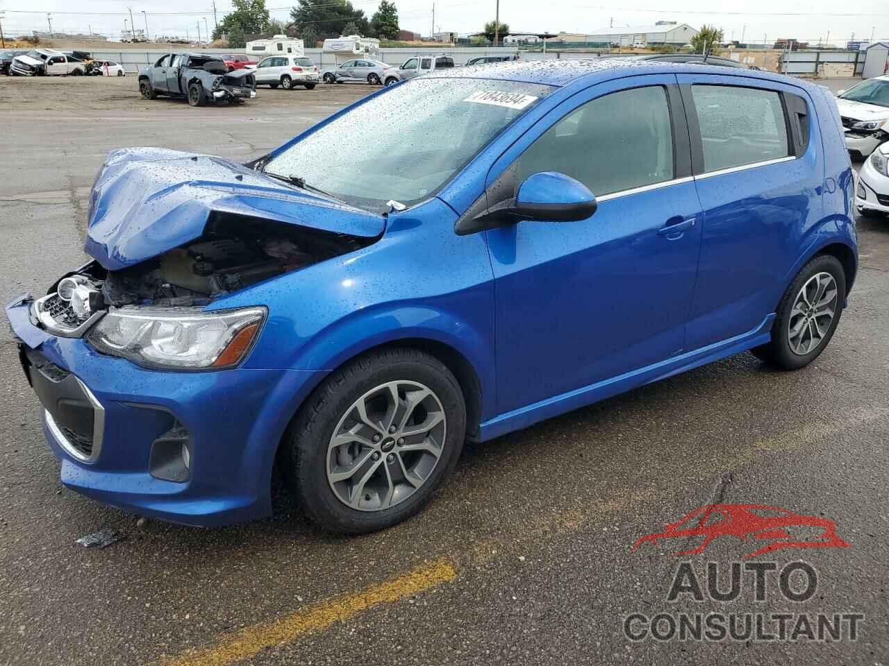 CHEVROLET SONIC 2019 - 1G1JD6SB3K4141370