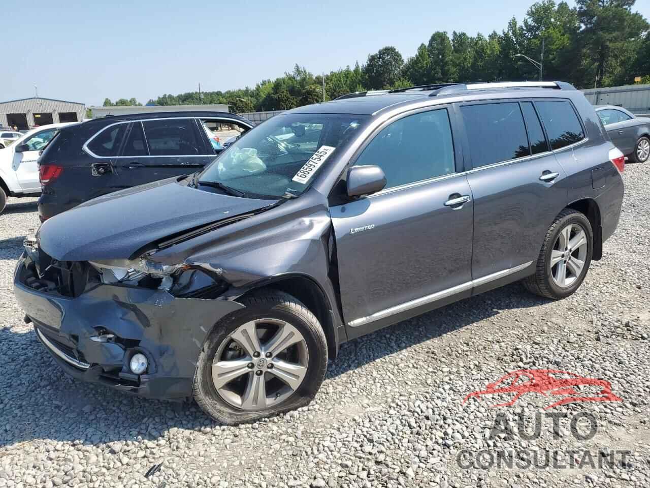 TOYOTA HIGHLANDER 2013 - 5TDDK3EH7DS241018