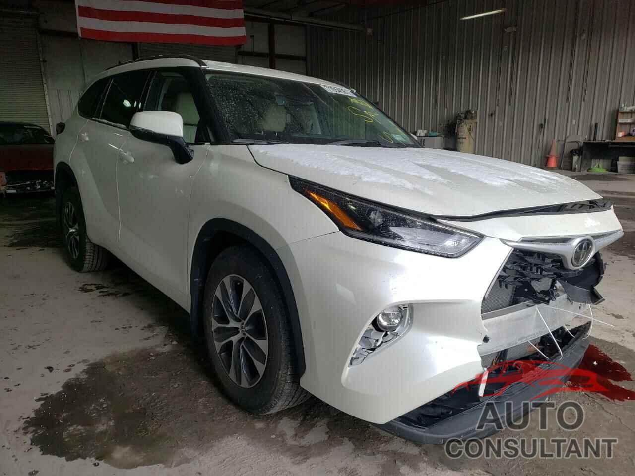 TOYOTA HIGHLANDER 2021 - 5TDGZRBHXMS135470