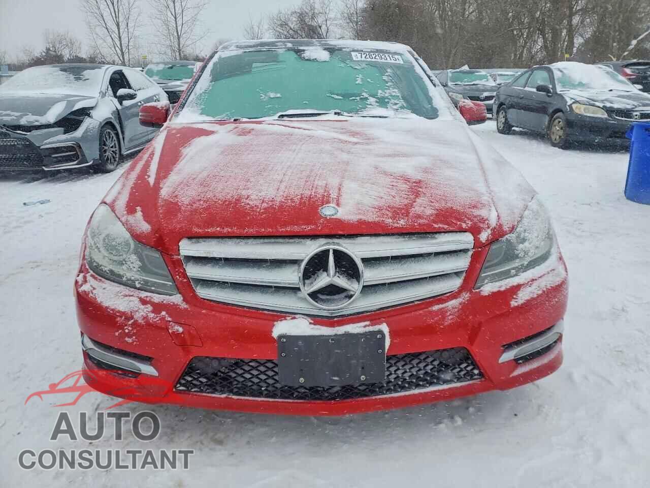 MERCEDES-BENZ C-CLASS 2012 - WDDGF8BB7CA638079