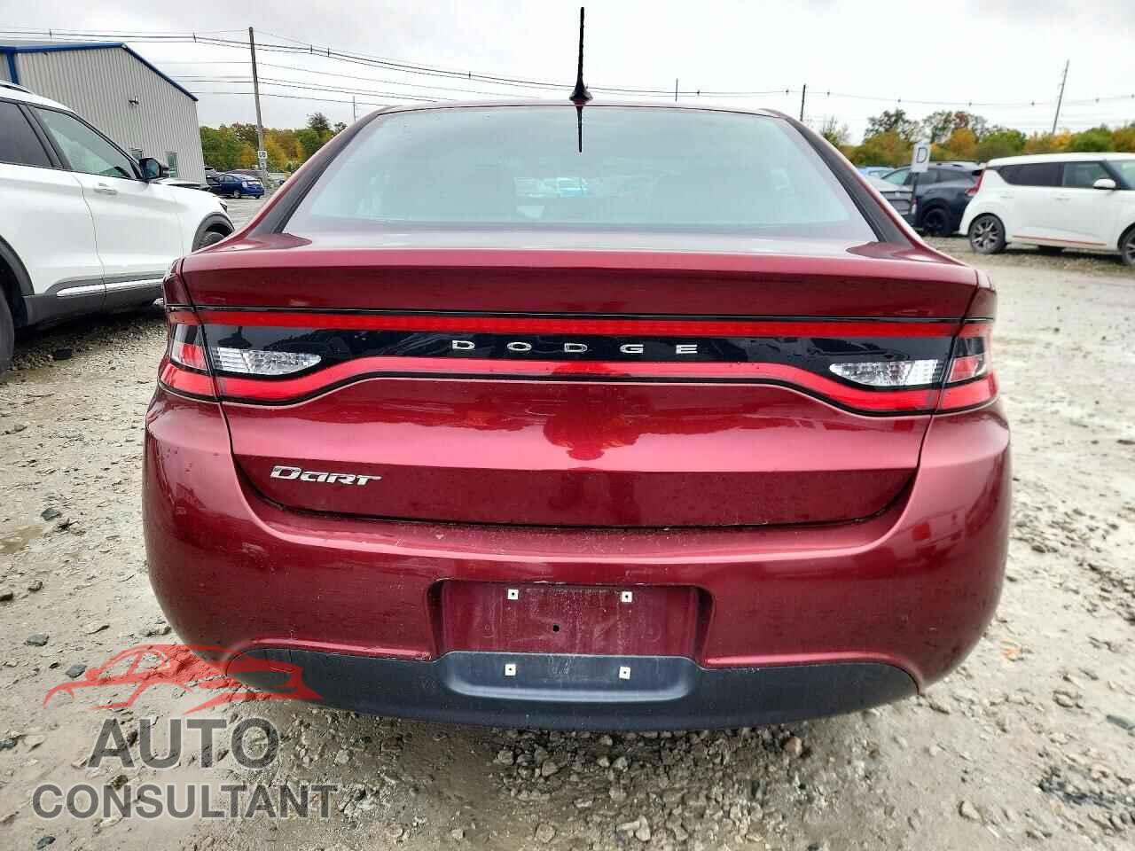 DODGE DART 2015 - 1C3CDFAAXFD252789