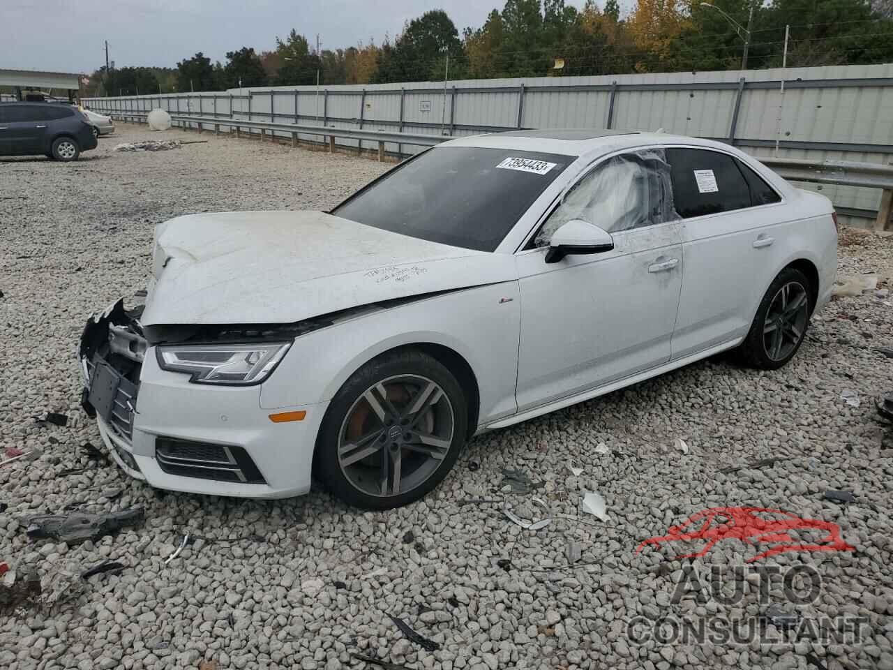 AUDI A4 2018 - WAUENAF48JA123223