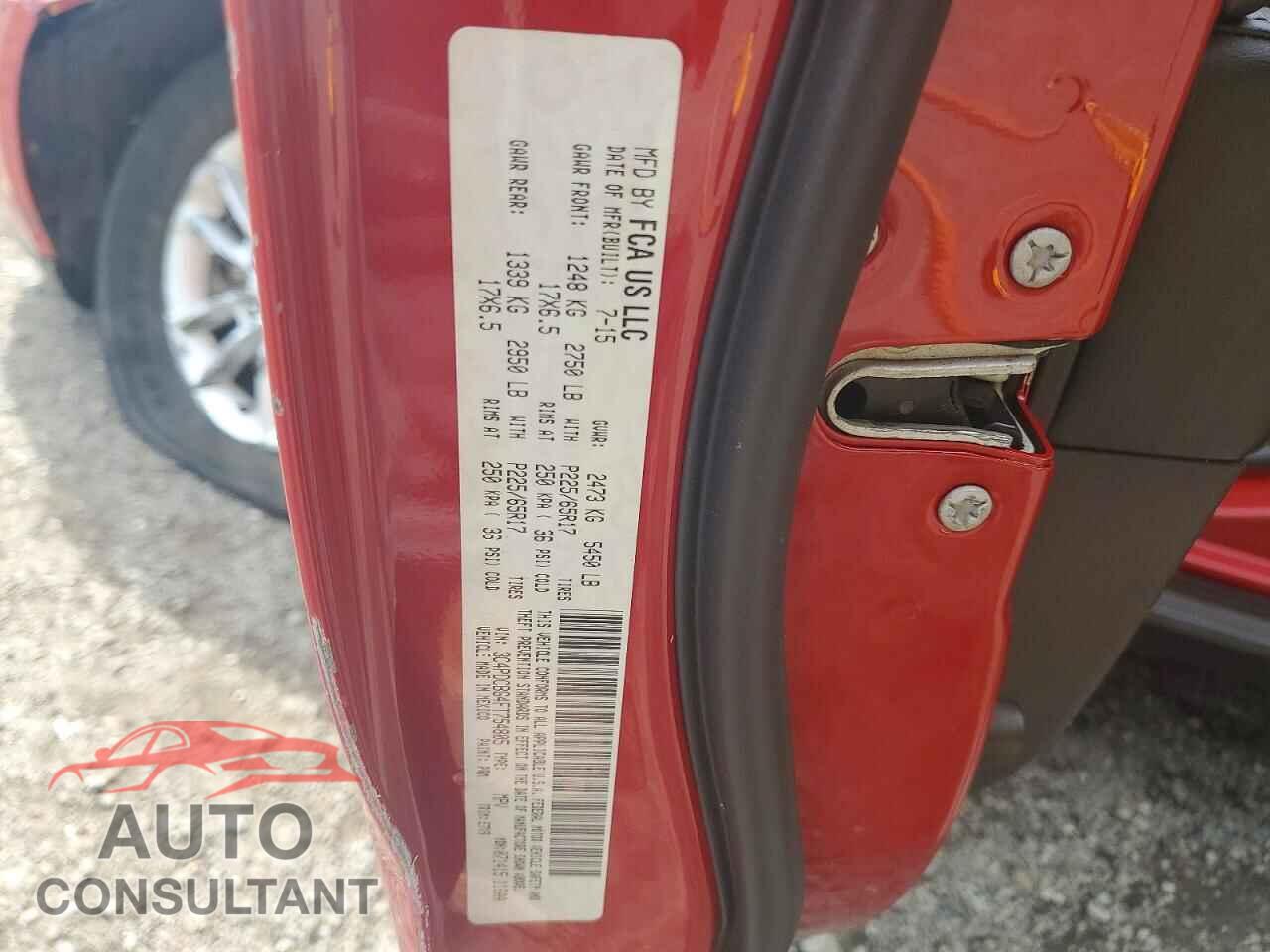 DODGE JOURNEY 2015 - 3C4PDCBG4FT754805