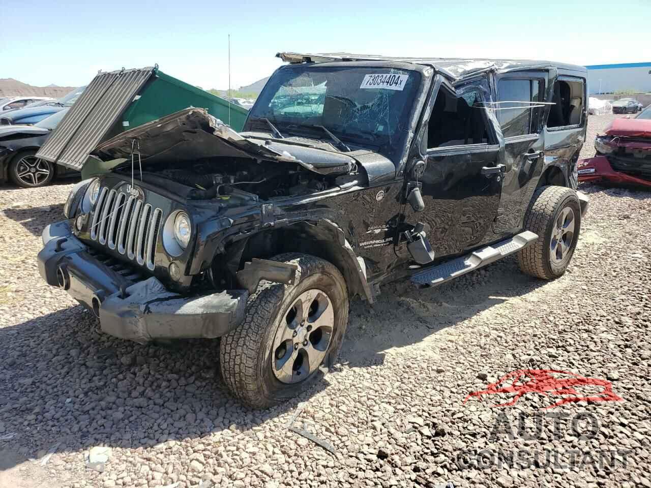 JEEP WRANGLER 2017 - 1C4HJWEG1HL726260
