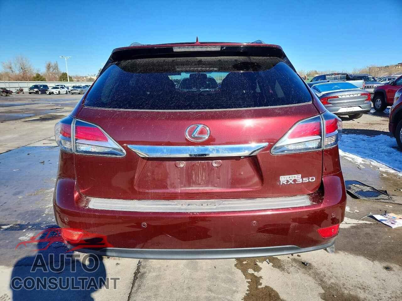 LEXUS RX350 2013 - 2T2BK1BAXDC183512