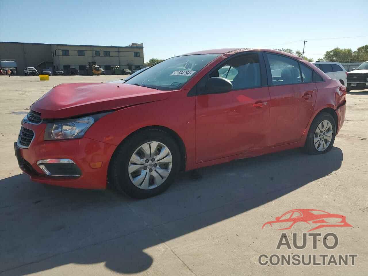 CHEVROLET CRUZE 2016 - 1G1PC5SH6G7130638