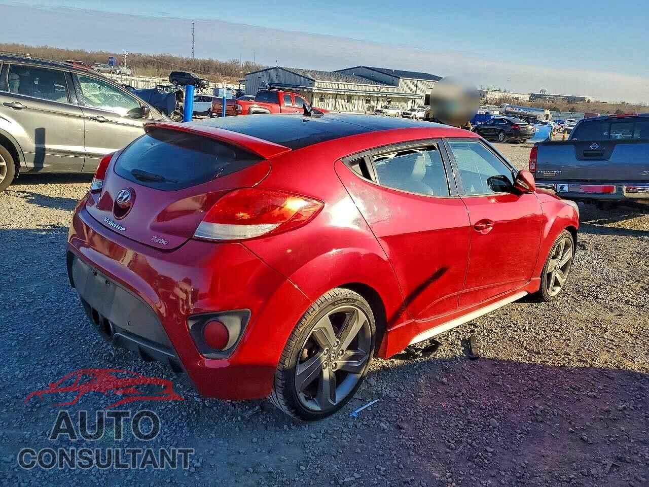 HYUNDAI VELOSTER 2013 - KMHTC6AE2DU111399