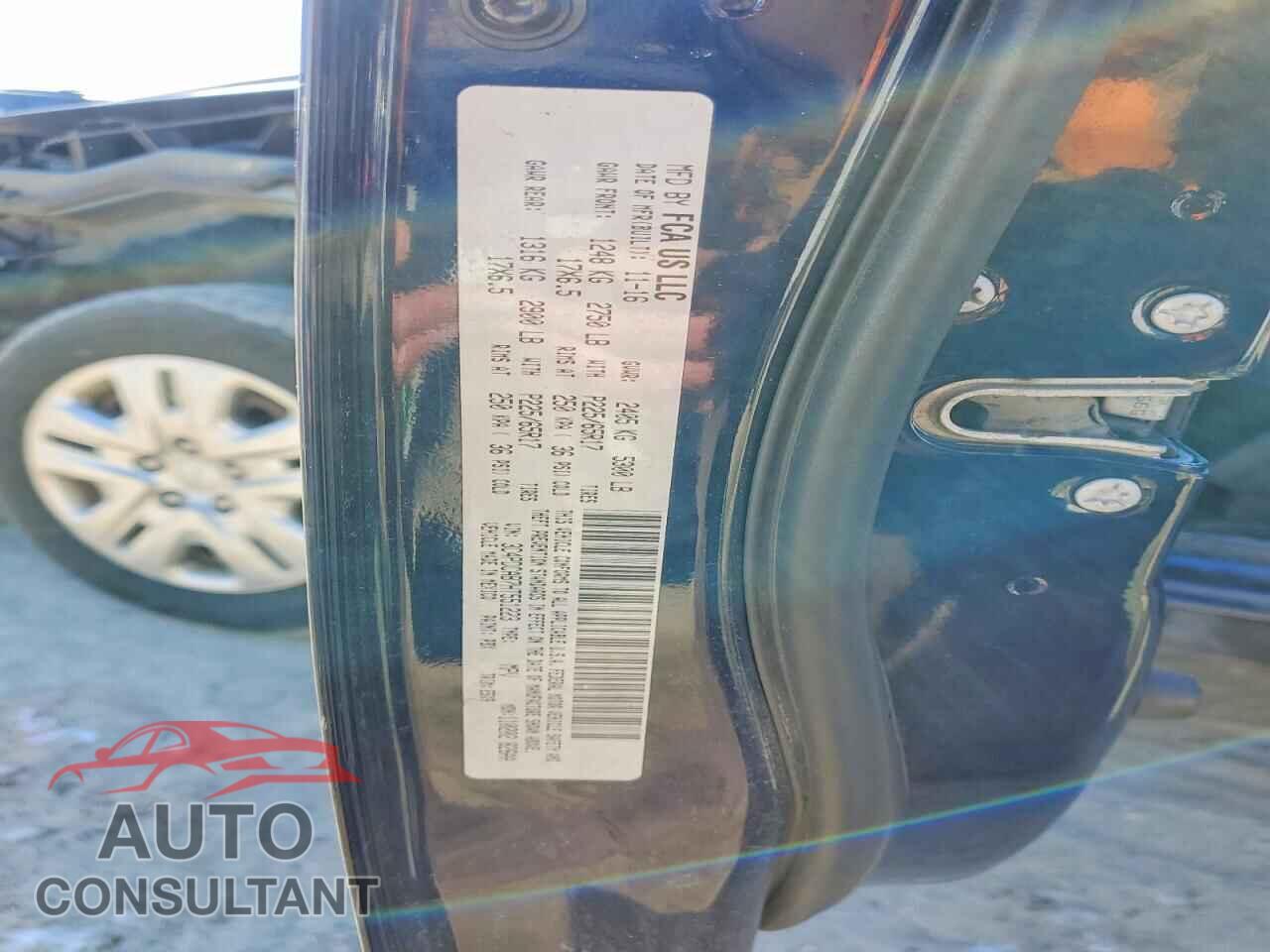 DODGE JOURNEY 2017 - 3C4PDCAB7HT551223