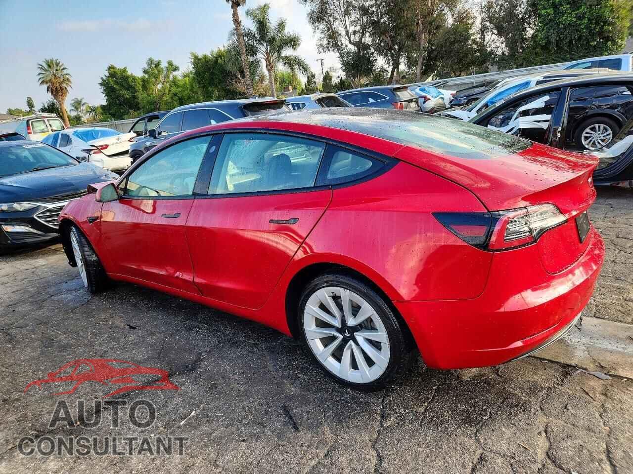 TESLA MODEL 3 2022 - 5YJ3E1EA3NF304602