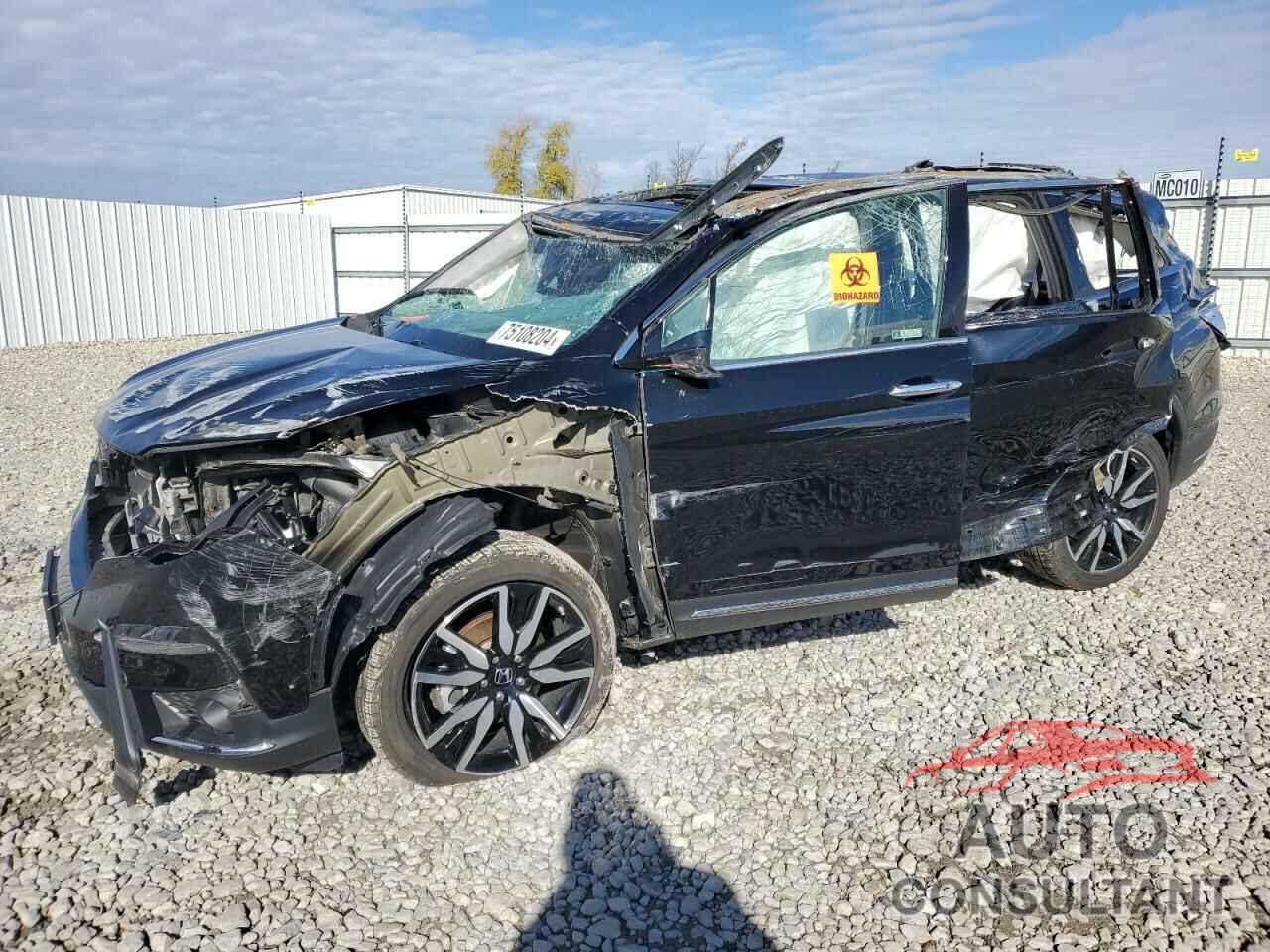 HONDA PILOT 2019 - 5FNYF6H01KB094628