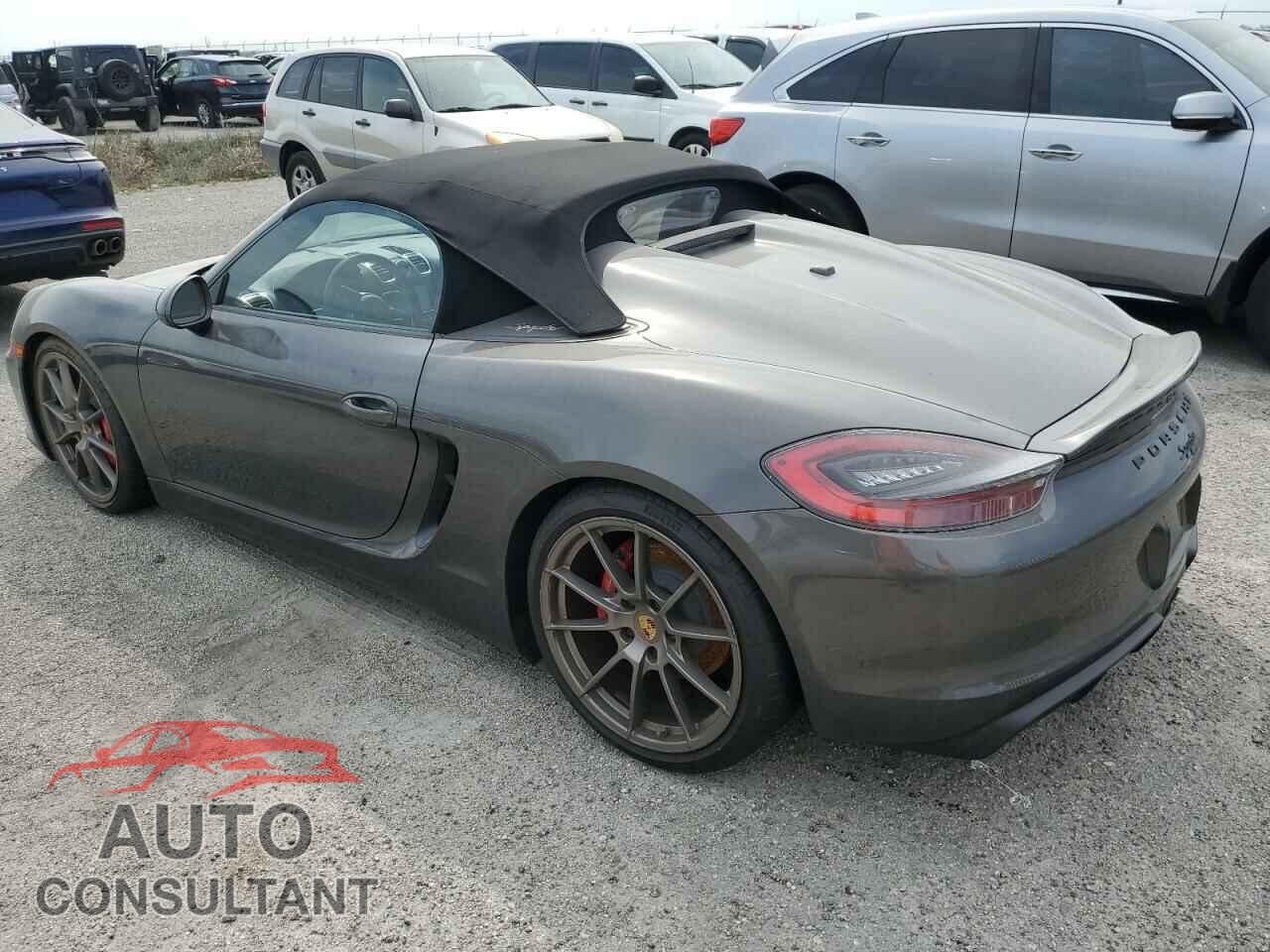 PORSCHE BOXSTER 2016 - WP0CC2A80GS152413