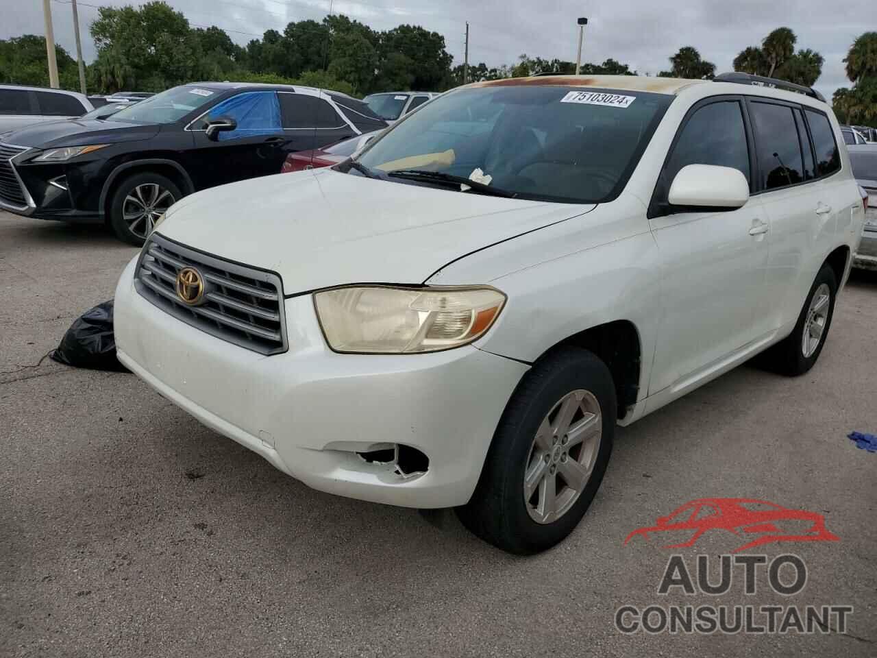 TOYOTA HIGHLANDER 2009 - JTEDS41A592070617