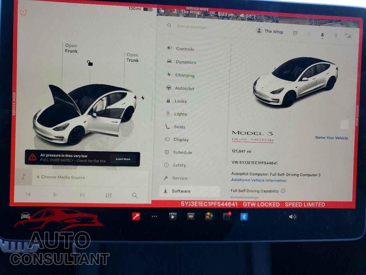 TESLA MODEL 3 2023 - 5YJ3E1EC1PF544641