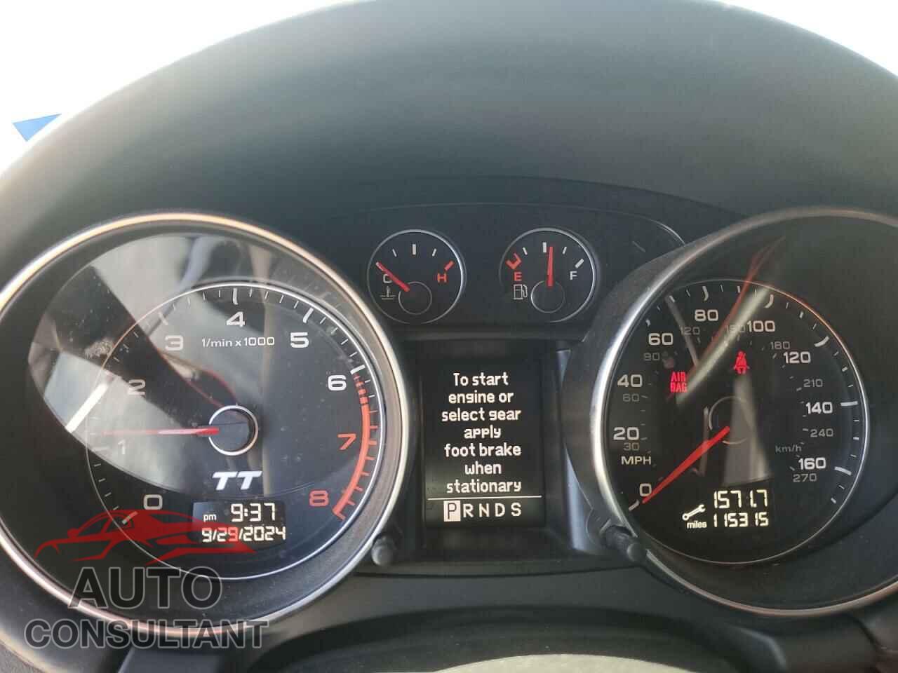 AUDI TT 2009 - TRURD38J191004792
