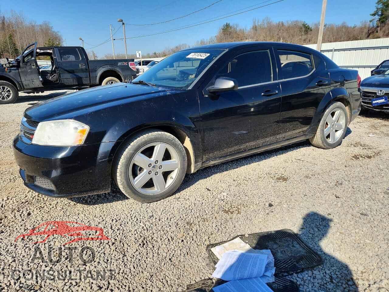 DODGE AVENGER 2013 - 1C3CDZAB6DN644623