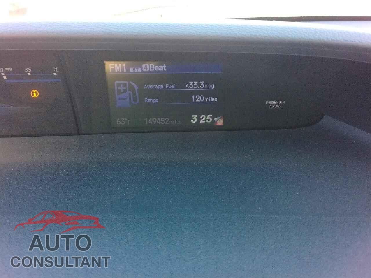 HONDA CIVIC 2013 - 19XFB2F57DE089131