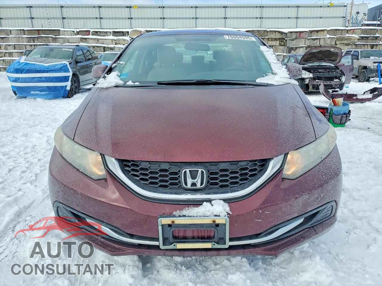 HONDA CIVIC 2013 - 19XFB2F54DE068463