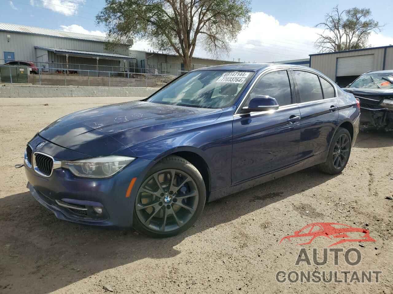 BMW 3 SERIES 2016 - WBA8B7G53GNT95888