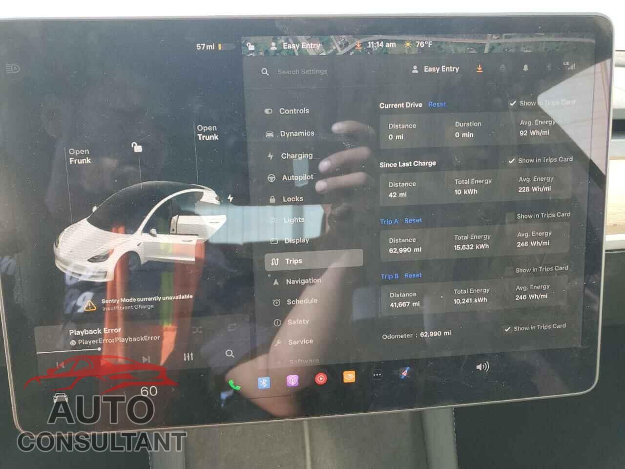TESLA MODEL 3 2021 - 5YJ3E1EB9MF869685