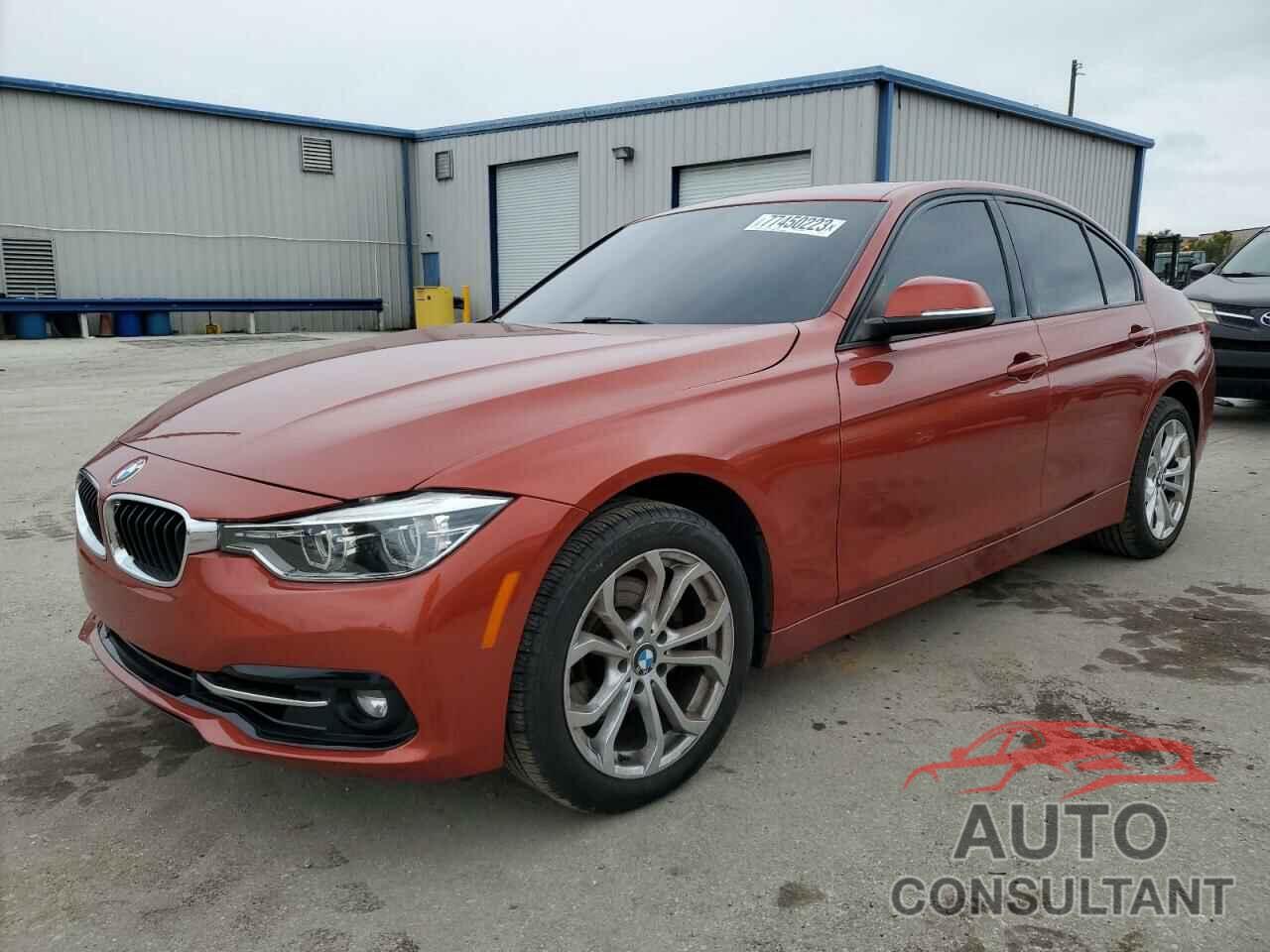 BMW 3 SERIES 2018 - WBA8D9C5XJA012541