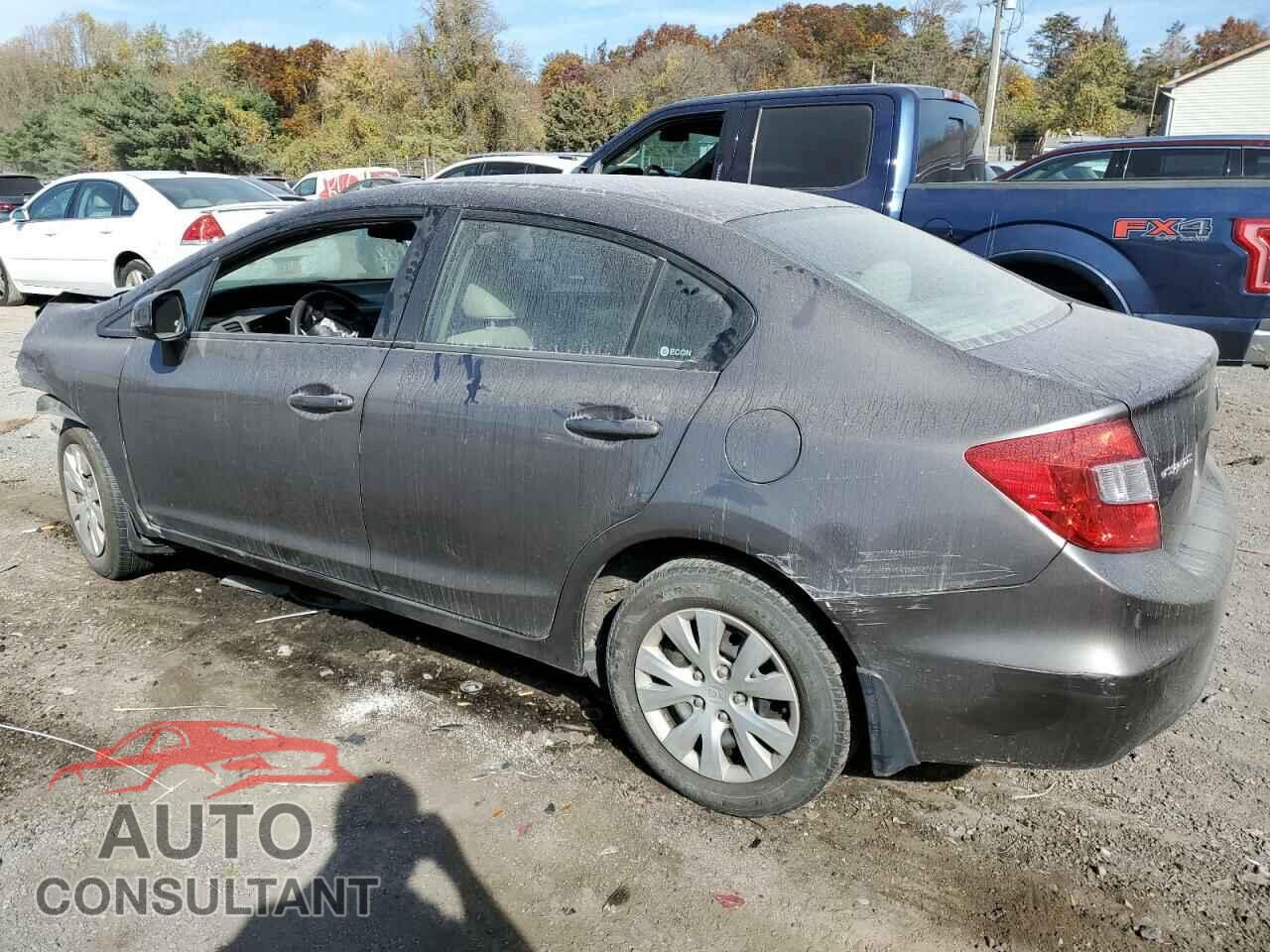 HONDA CIVIC 2012 - 19XFB2F50CE360075