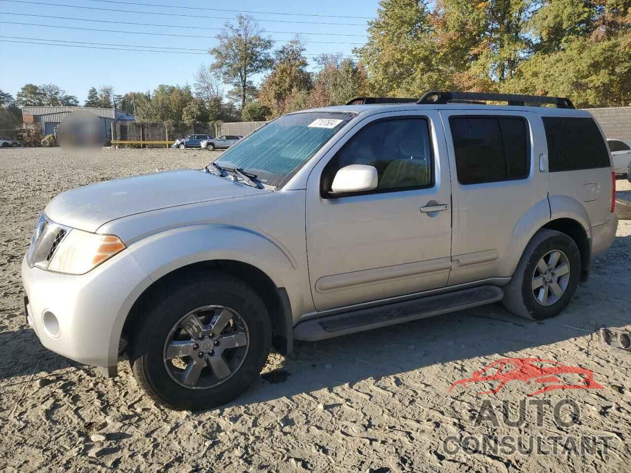 NISSAN PATHFINDER 2009 - 5N1AR18B09C611868