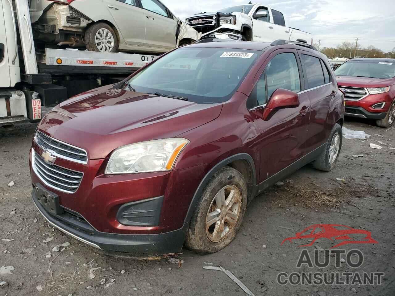 CHEVROLET TRAX 2016 - 3GNCJLSB3GL215337