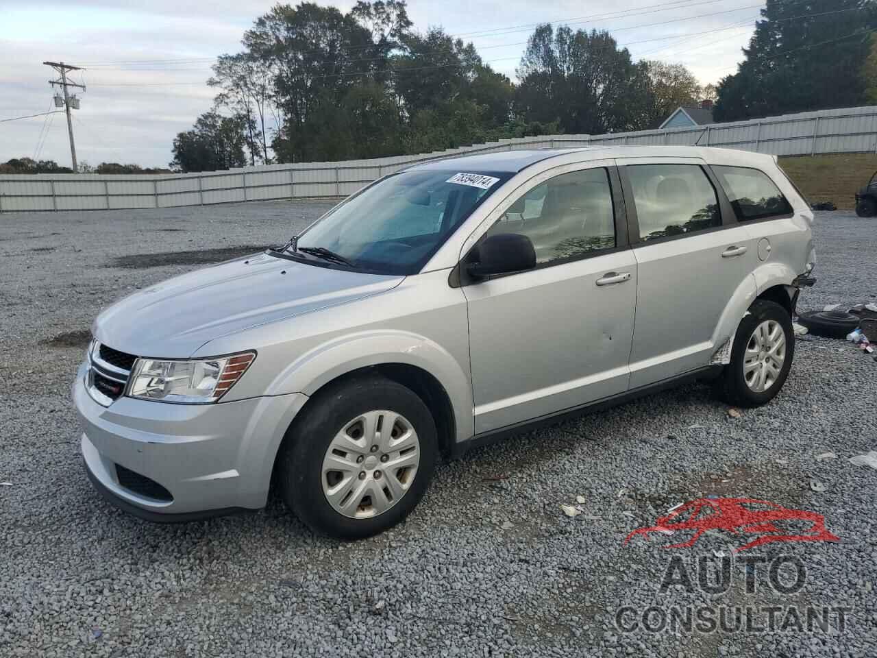 DODGE JOURNEY 2014 - 3C4PDCAB9ET213978