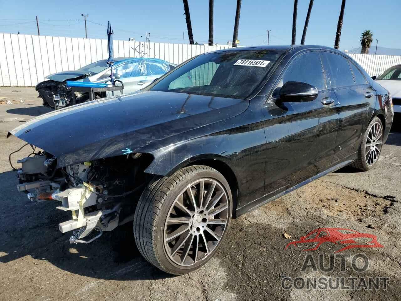 MERCEDES-BENZ C-CLASS 2018 - 55SWF6EBXJU255469