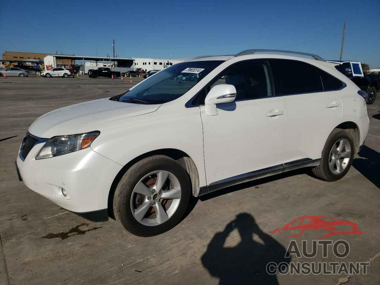 LEXUS RX350 2012 - 2T2BK1BA1CC122547