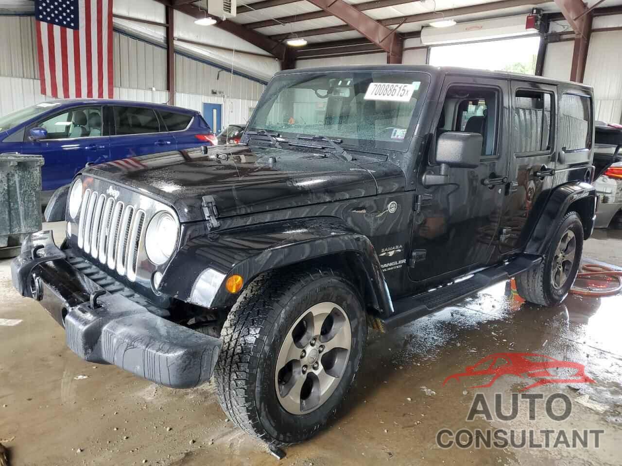 JEEP WRANGLER 2017 - 1C4HJWEG9HL660928