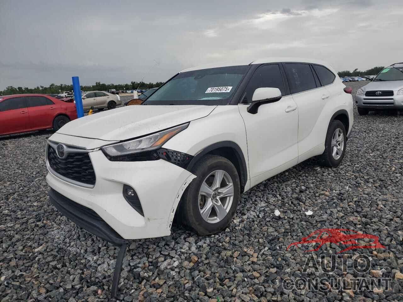 TOYOTA HIGHLANDER 2020 - 5TDZZRAHXLS023518