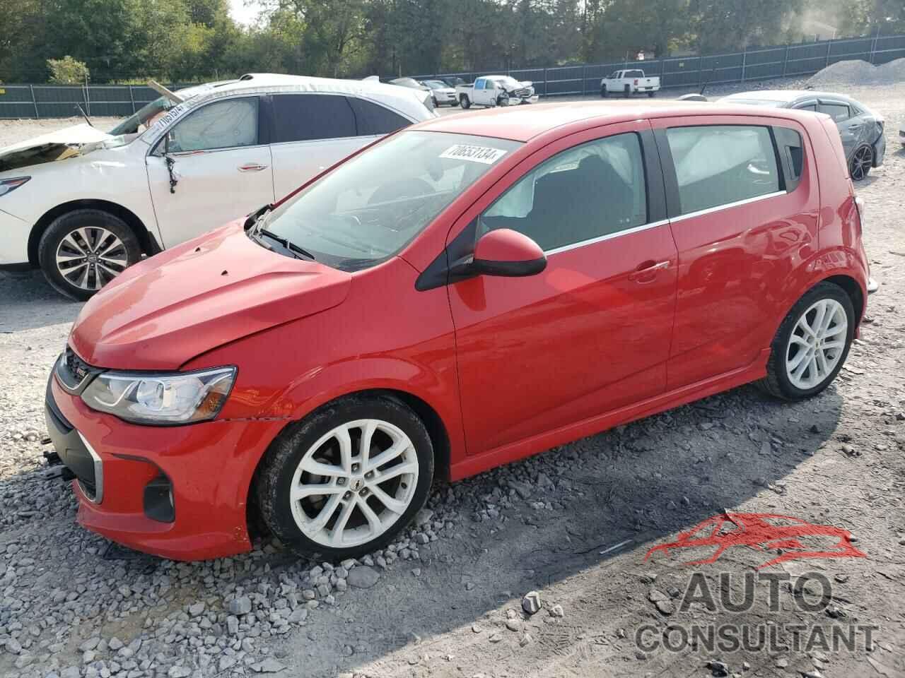 CHEVROLET SONIC 2020 - 1G1JD6SB3L4137479