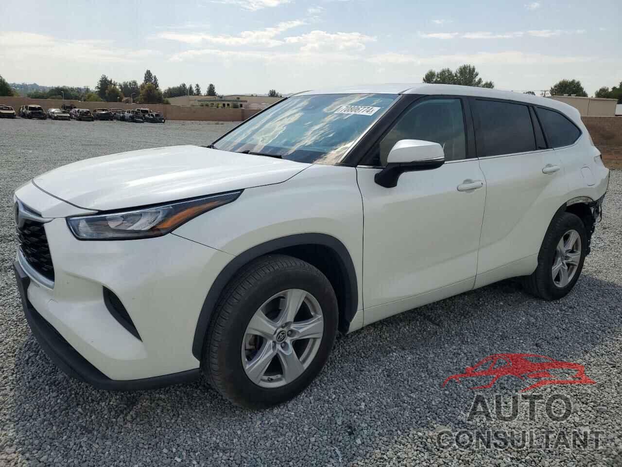 TOYOTA HIGHLANDER 2020 - 5TDCZRAHXLS501555