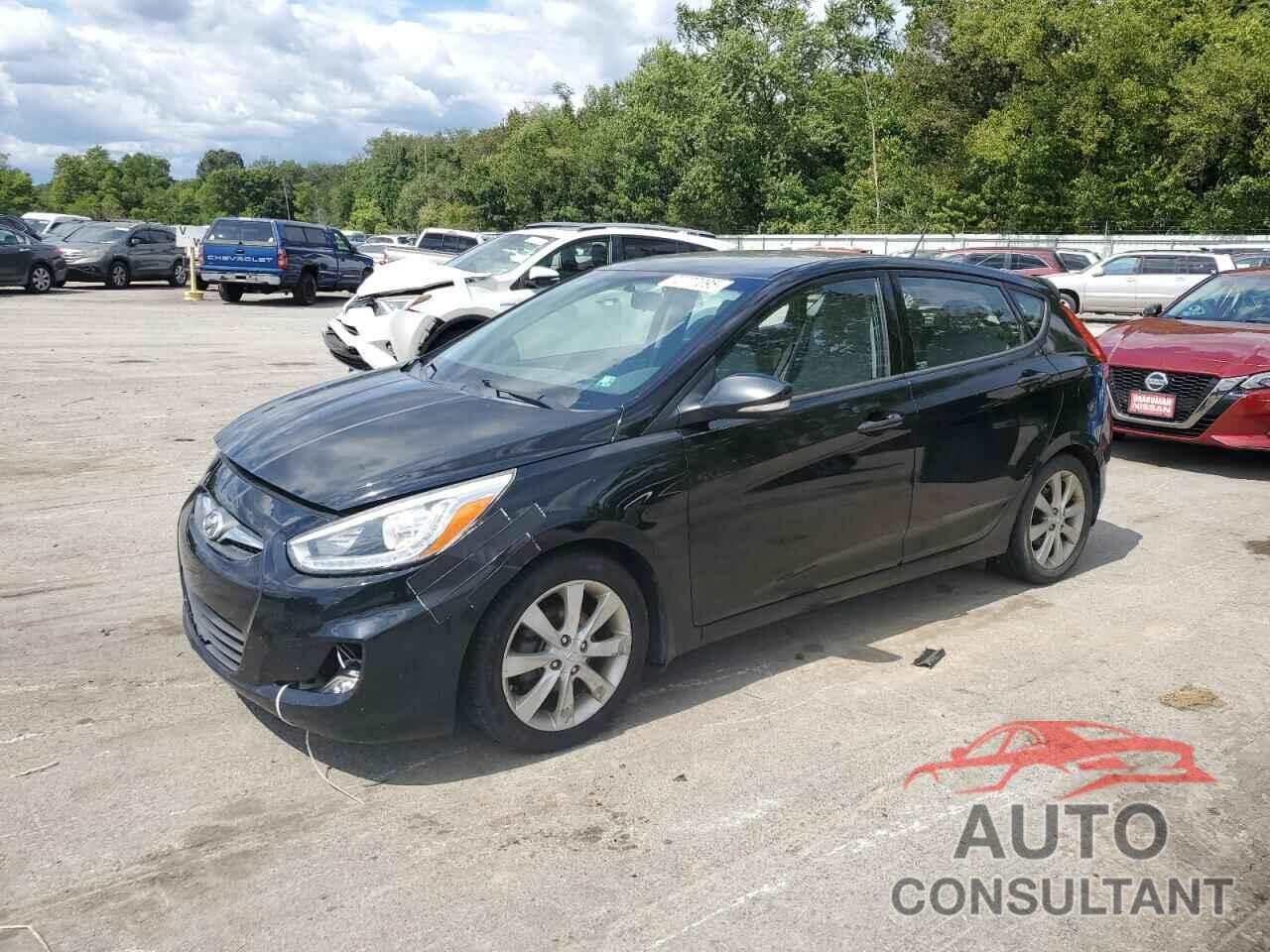 HYUNDAI ACCENT 2014 - KMHCU5AE1EU172235