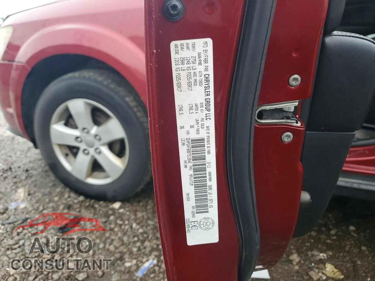 DODGE JOURNEY 2011 - 3D4PG4FB8BT512642