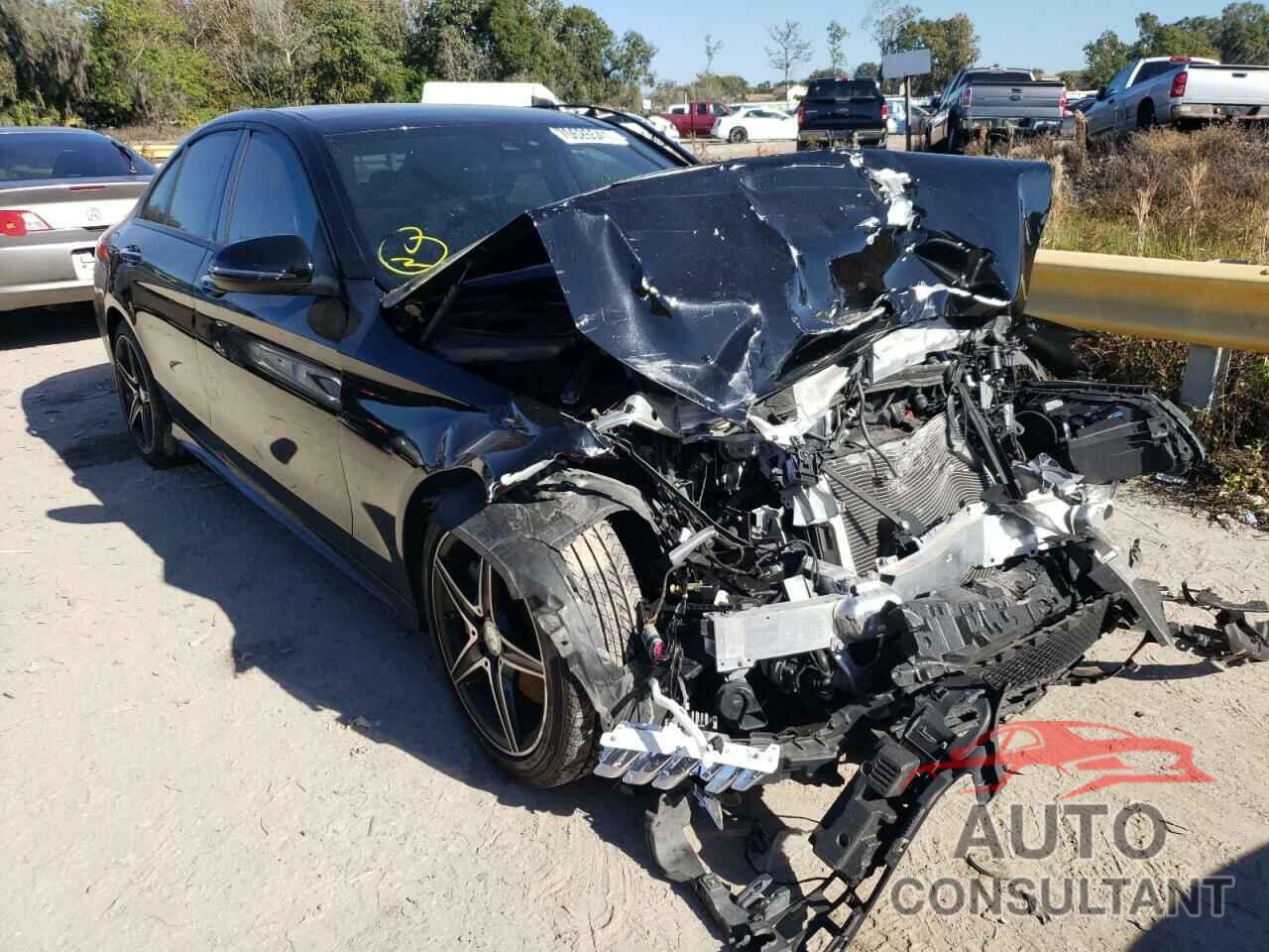 MERCEDES-BENZ C-CLASS 2017 - WDDWF4JB3HR243069