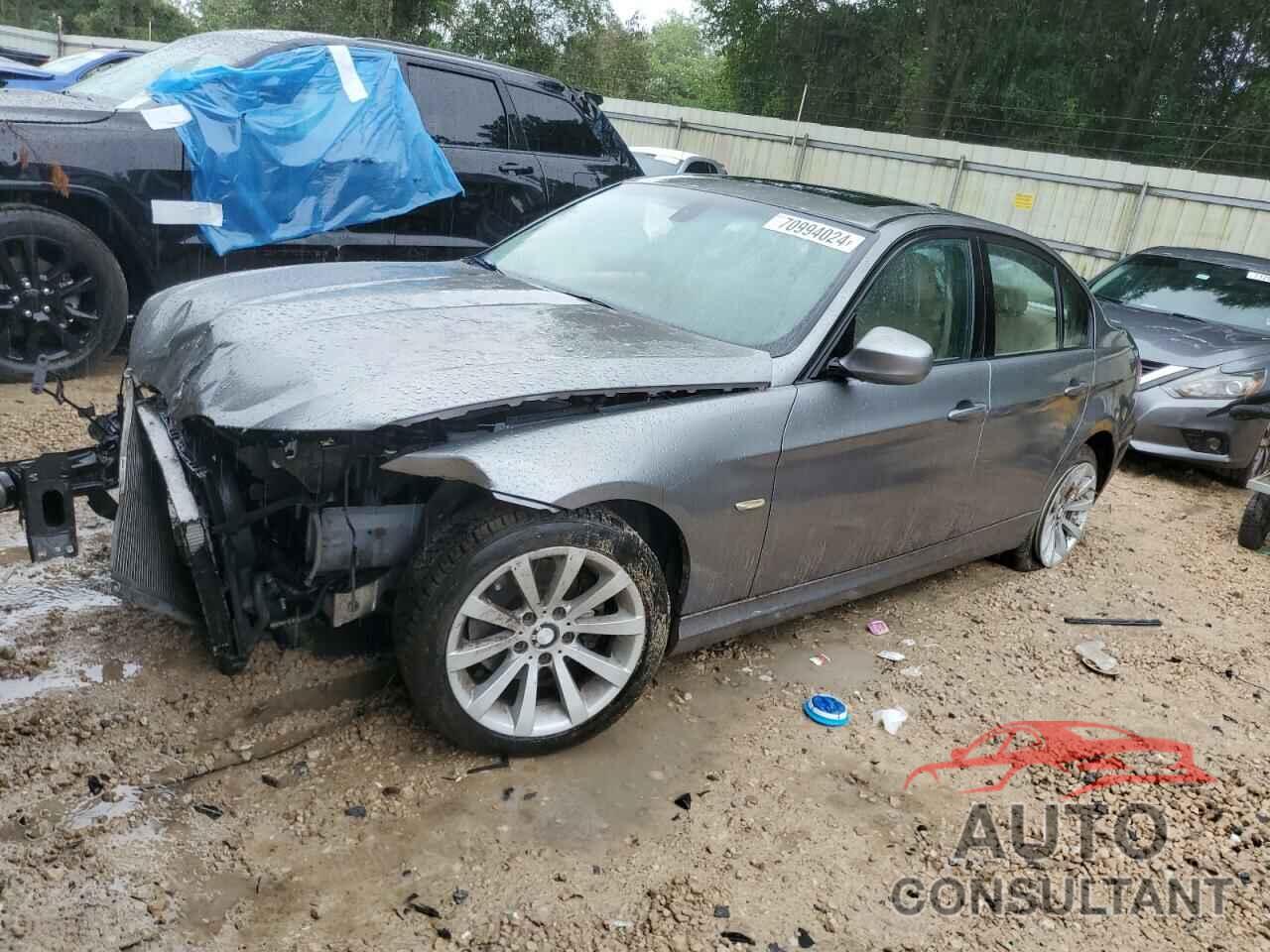 BMW 3 SERIES 2011 - WBAPH7C52BE678839