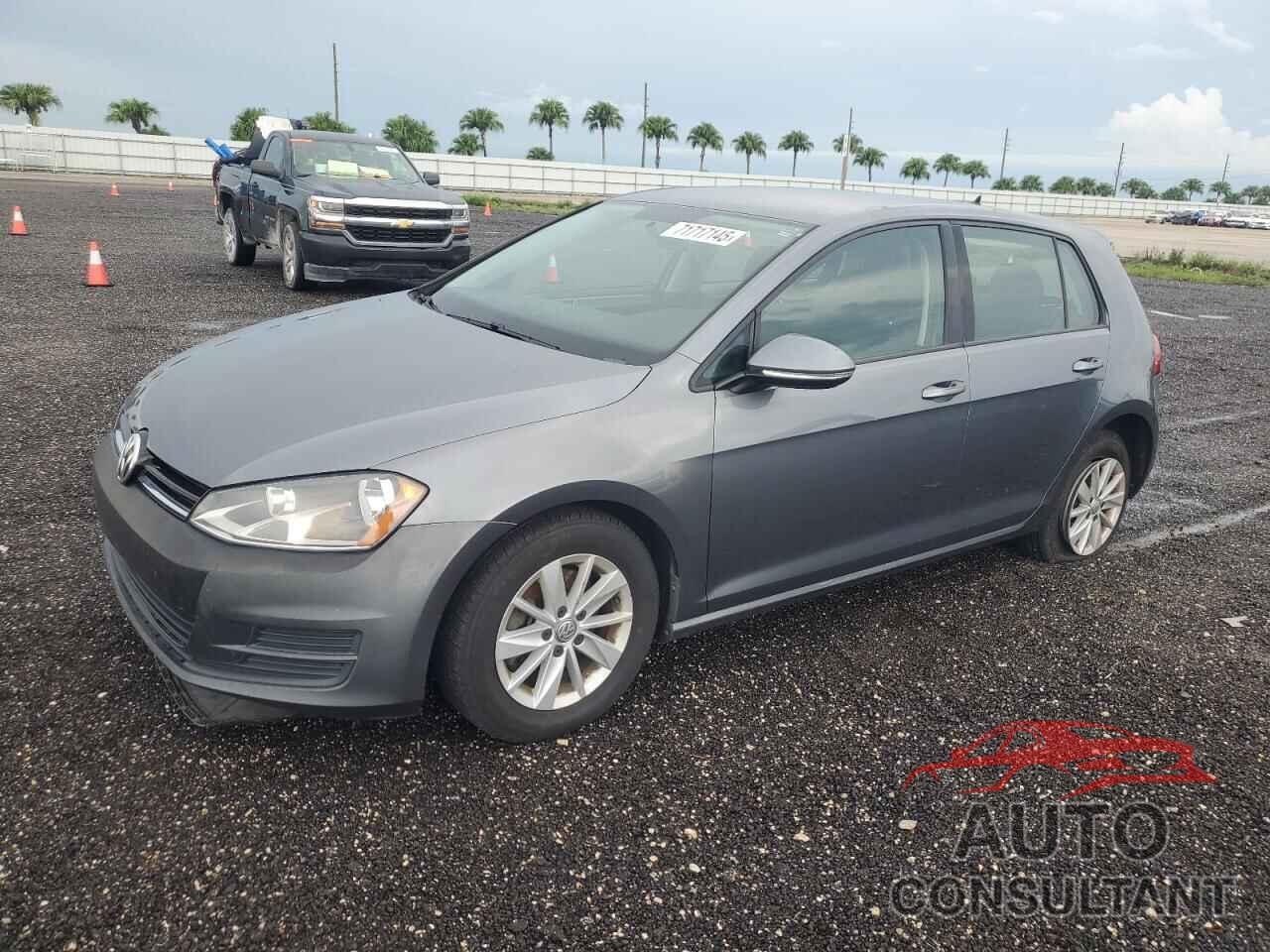 VOLKSWAGEN GOLF 2016 - 3VW117AU1GM020936