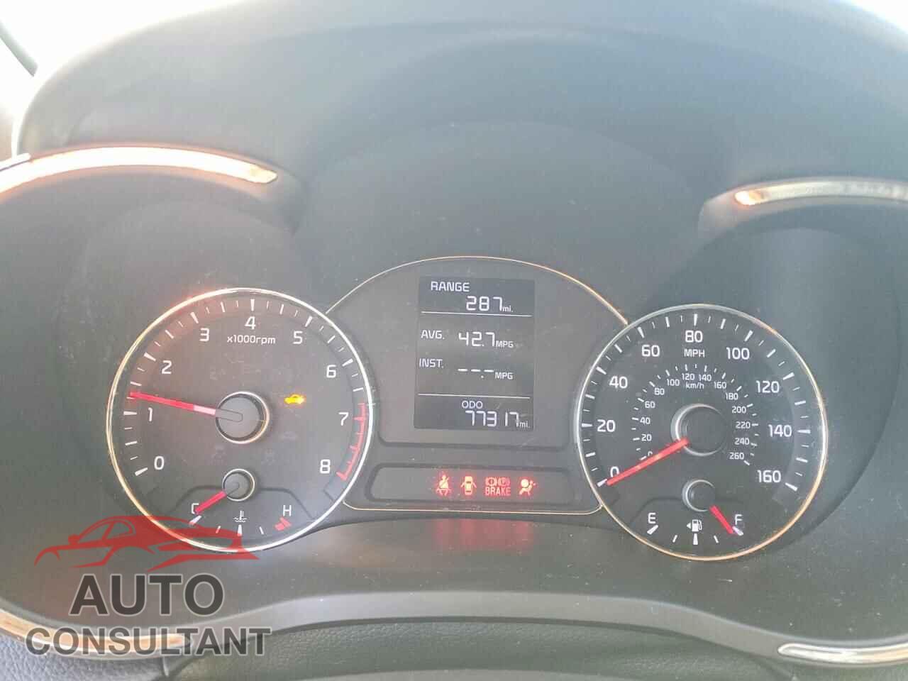 KIA FORTE 2015 - KNAFK4A67F5308807